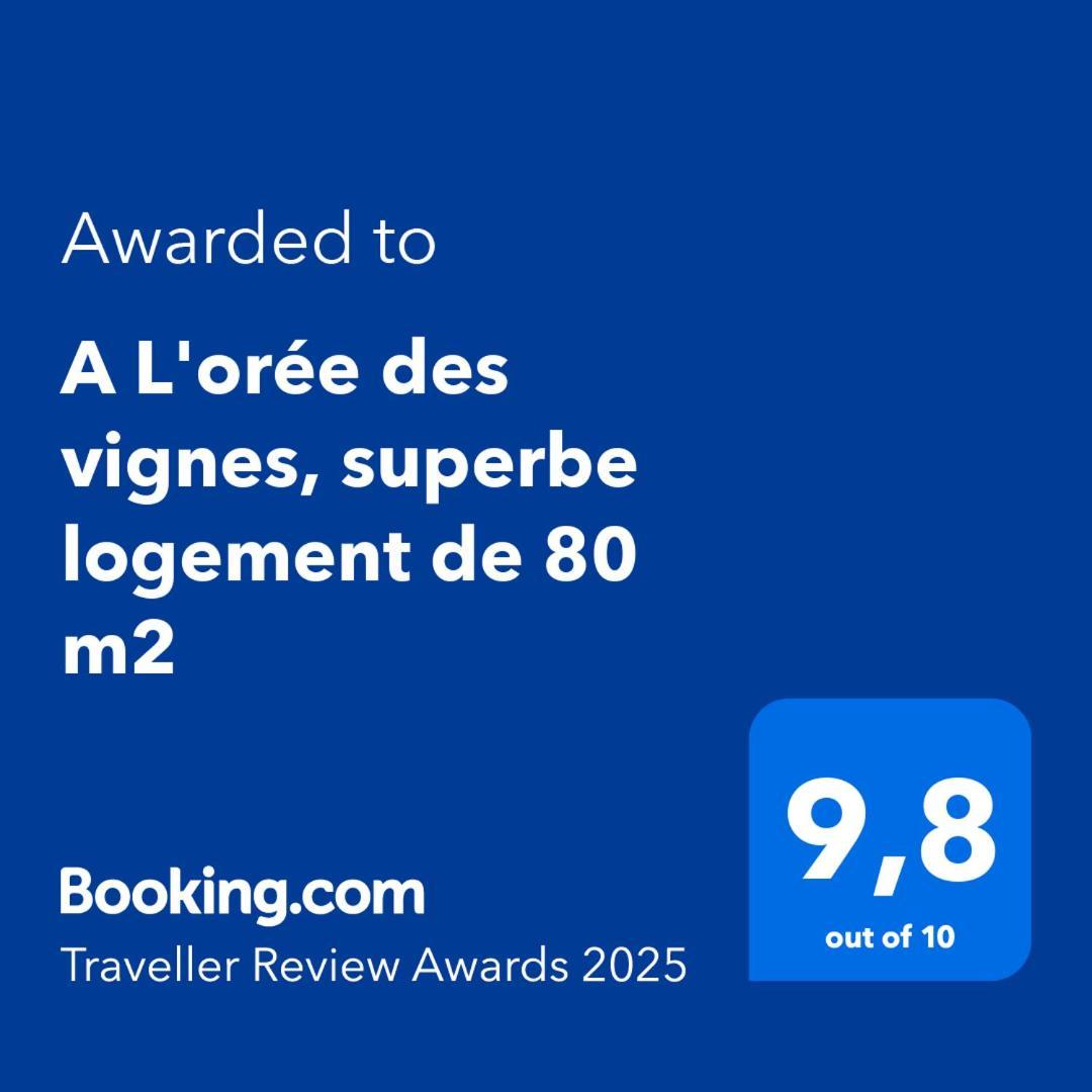 A L'Oree Des Vignes, Superbe Logement De 80 M2 Wangen Exterior foto